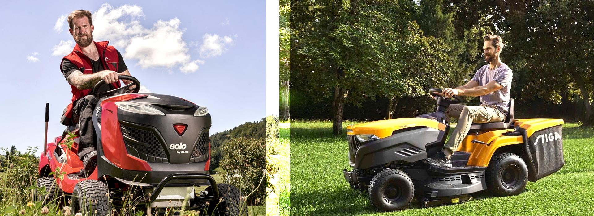 TRAKTORKI OGRODOWE - STIGA - AL-KO