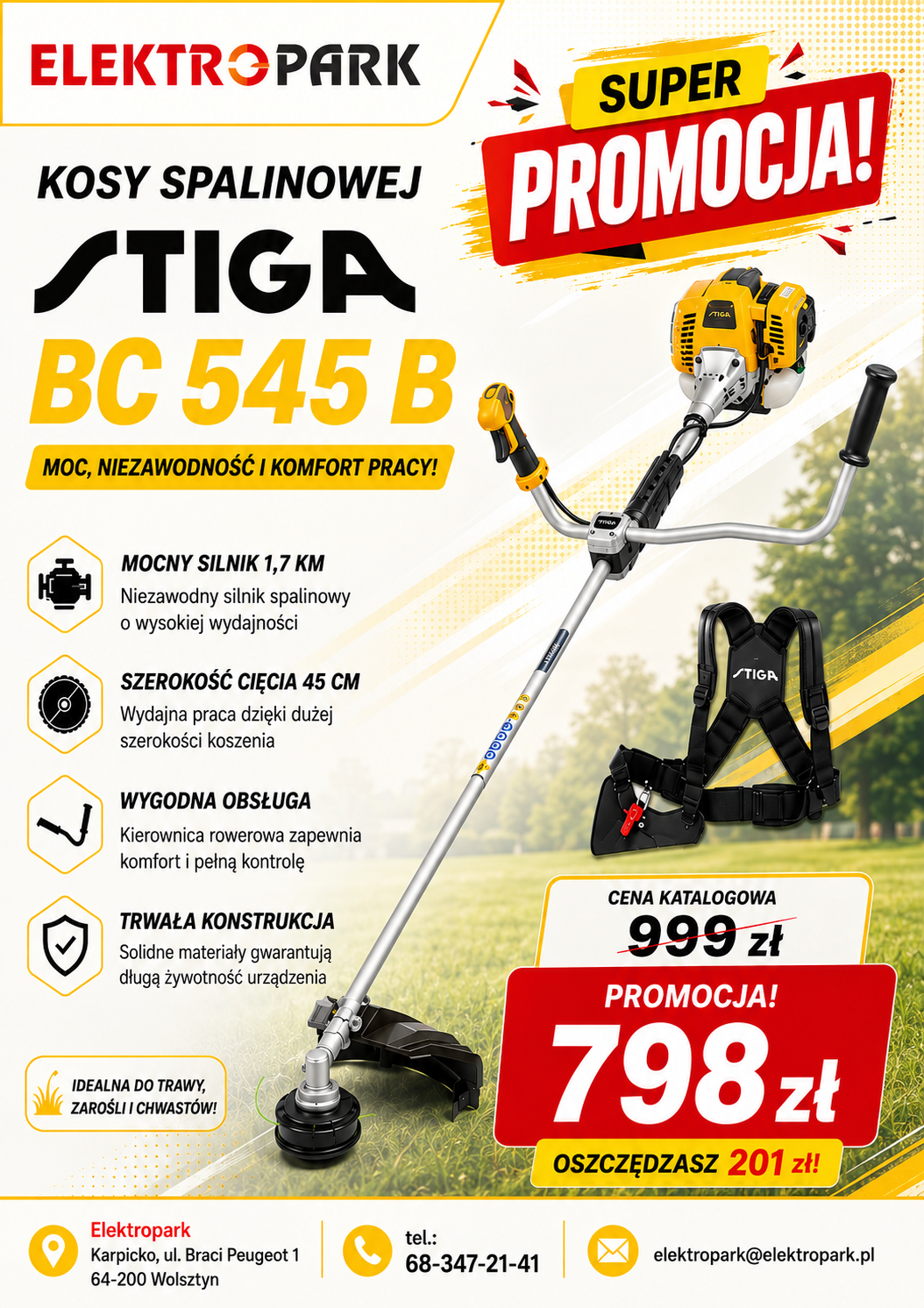 Promocja BC 545 B